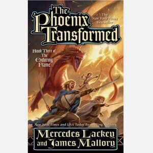 5//$15 YA Book Phoenix Transformed Lackey Mallory Enduring Flame 3 MMPB Fantasy